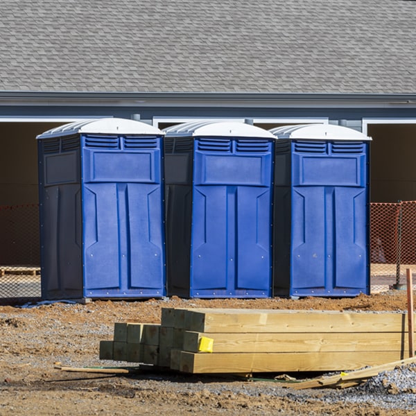 how many porta potties should i rent for my event in West Sharyland